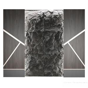 Wall rock panel №4